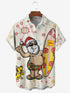 Men's Christmas Funny Graphic Short Sleeve Hawaiian Shirt